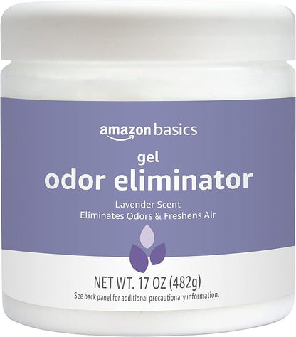Amazon Basics Gel Odor Eliminator, Activated Charcoal, 17 Oz by AmazonBasics