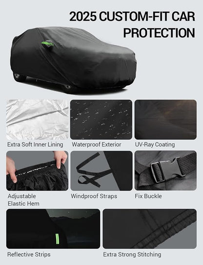 Proadsy 2025 Upgrade Car Cover Custom Fit - Image 8
