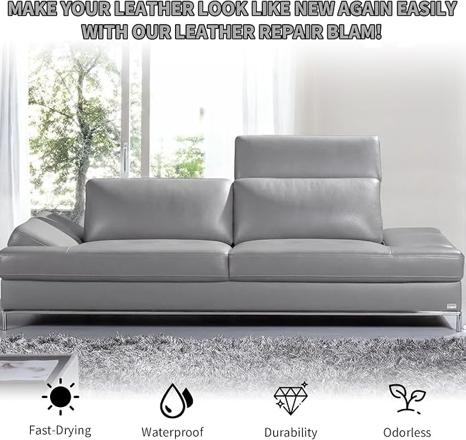 Gray Leather Recoloring Balm - Image 7