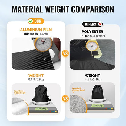 30 Layers Truck Car Cover for Automobiles All Weather Waterproof, Outdoor - Image 3
