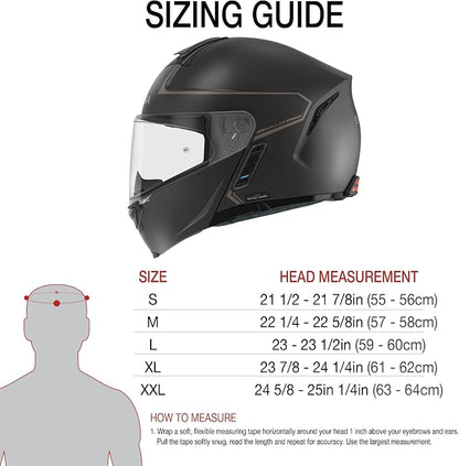 Sena Impulse DOT Flip Up Modular Bluetooth Helmet w/Sound by Harman Kardon Dual - Image 6
