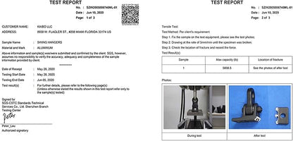 Heavy Duty Green Swing Hangers Screws Bolts Included Over 5000 lb Capacity - Image 6