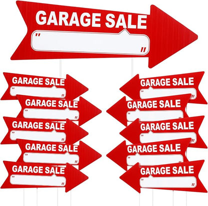 Wenqik 12 Pcs Garage Sale Signs - Image 8