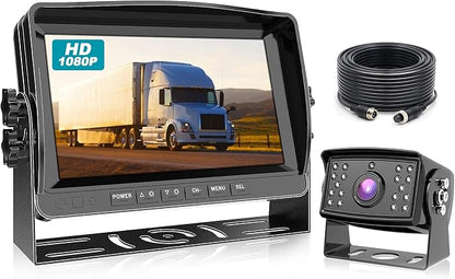 Fookoo Ⅱ HD Backup Camera System Kit, Sharp CCD Chip, 100% Not Wash Up by FOOKOO