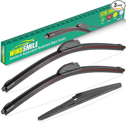26" 16" 11" Windshield Wiper Blades Replacement by WINDSMILE