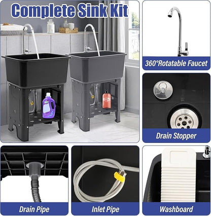Free Standing Utility Sink - Image 5