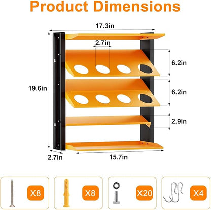 Spray Can Holder, Wall Mount Spray Paint Can Holder, Spray Can Rack - Image 3