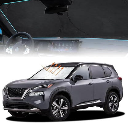 INSAUTO for Rogue Windshield Sun Shade Sunshade Foldable for Nissan Rogue by INSAUTO