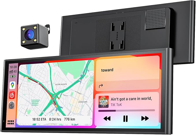 9.26" Wireless Portable Car Play Screen by Unknown