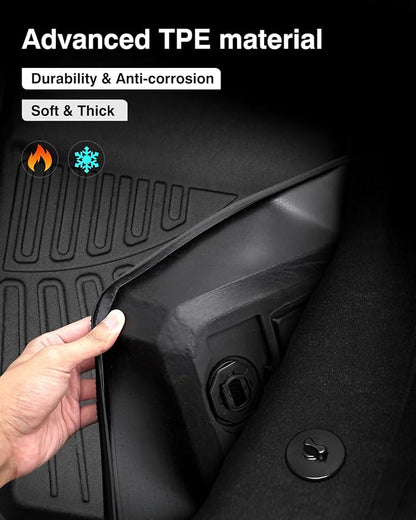 Powerty Floor Mats for 2024 2025 Mazda CX-90 CX90 PHEV Accessories Floor Liners - Image 8