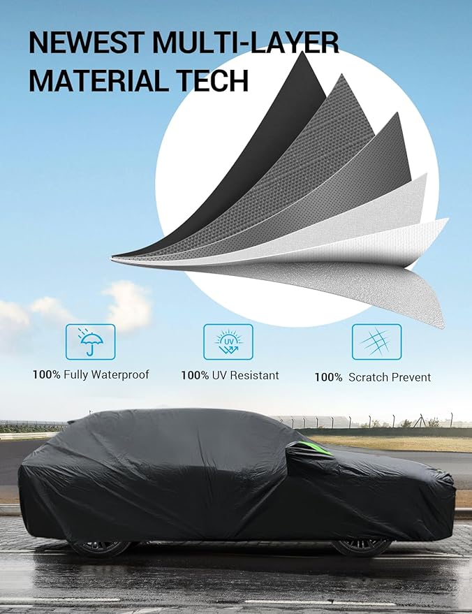 Proadsy 2025 Upgrade Car Cover Compatible - Image 4
