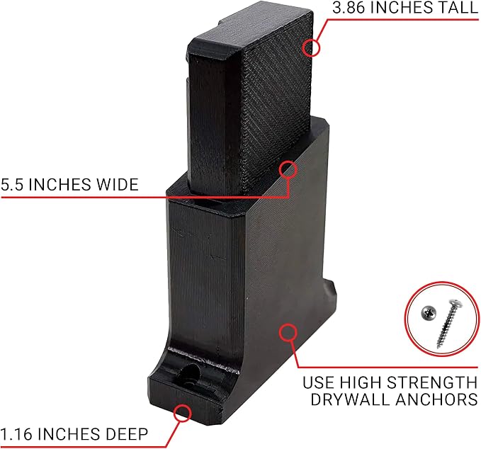 Spartan Mounts Locking .223/5.56 Rifle Mount Wall Display | Low Profile - Image 2