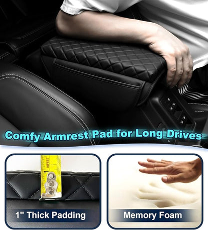 Armrest Cover for Ford Bronco 2021-2025 Center Console Pad - Image 3