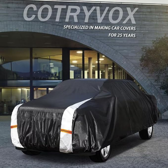 Silverado 1500 Truck Cover Custom Fit 1998-2025 Crew Cab SB - Image 6