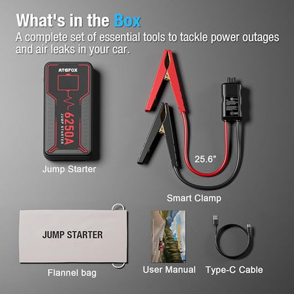 6250A Jump Starter Portable - Image 8