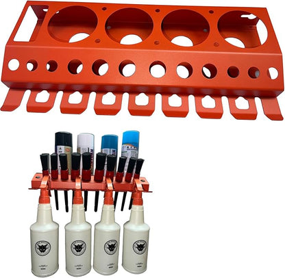Bottle Storage Rack, Detailing Brush Organizer, Spray Bottle Storage Rack by Kryptholder
