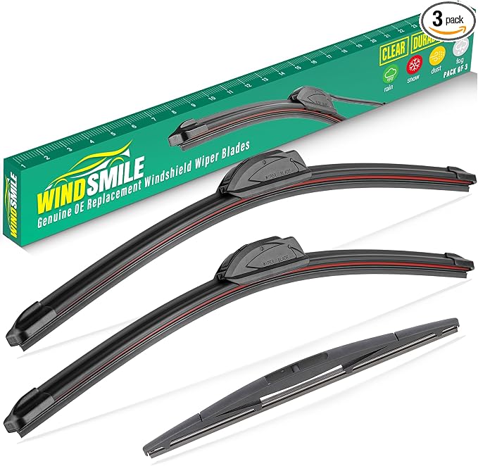 26" 16" 14" Windshield Wiper Blades Replacement by WINDSMILE
