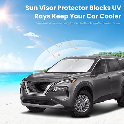 Custom Fit Rogue Windshield Sunshade - Image 5