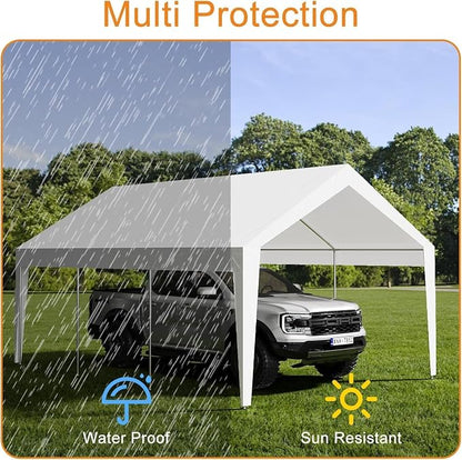 10x20ft Metal Carport Garage - Image 3