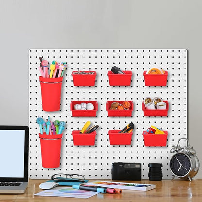 Yookeer 20 Pcs Pegboard Bins and Cups - Image 5