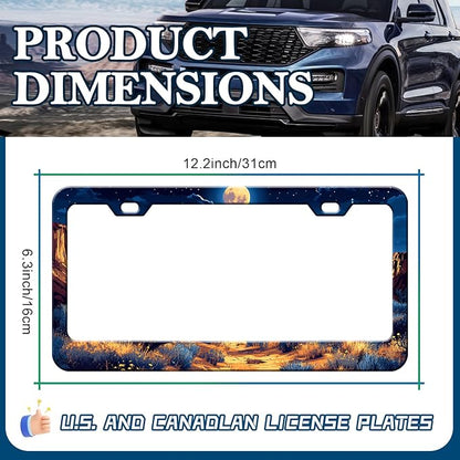 Moon License Plate Frames - Image 2