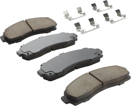 Premium Ceramic Front Brake Pads Compatible - Image 2