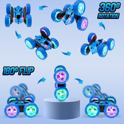 Remote Control Car for Boys 6-12 Year Old Double Sided 360°Rotating 4WD - Image 5