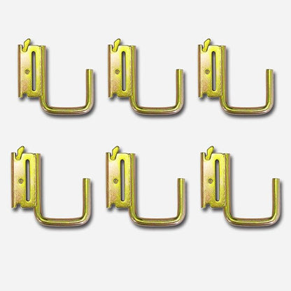 6 Pack 2" E Track J Hooks Heavy Duty Galvanized Steel E-Track Tie Down - Image 8