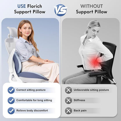 FLORICH Seat Cushion and Lumbar Support Pillow - Image 5