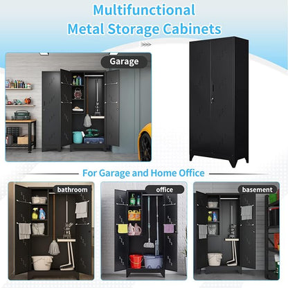 75" Metal Storage Cabinet, Tool Cabinets - Image 7
