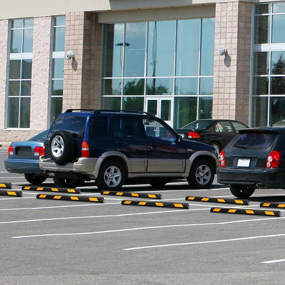 Rubber Parking Curb Garage Floor Stopper, Guide Wheel Stopper - Image 9