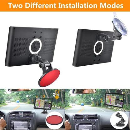 GPS Navigator for Car Truck RV, 9 ” Trucker GPS for Semi Truck 2025 Map， Real - Image 3