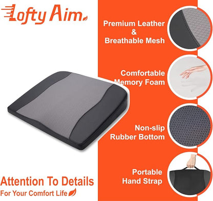 Car Seat Cushion, Comfort Memory Foam Car Cushions - Image 5