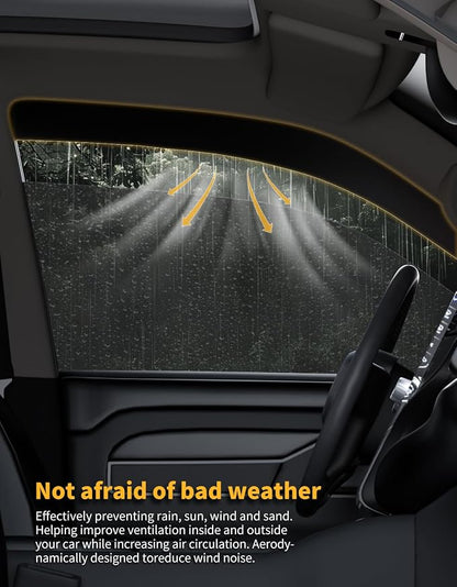 in-Channel Window Rain Guards Fit - Image 4