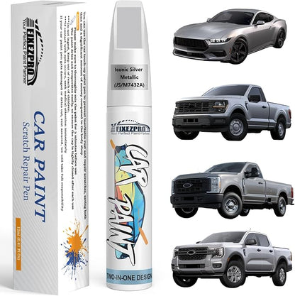 Iconic Silver Metallic Touch Up Paint by FIXEZPROCarPaint