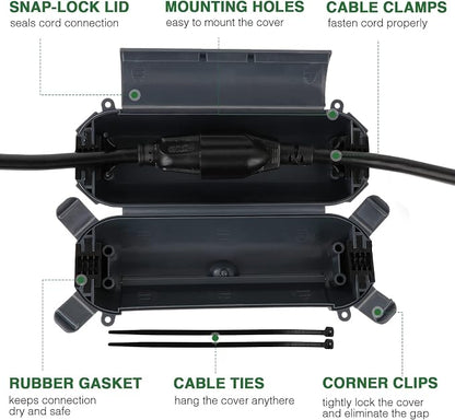 Flemoon Outdoor Extension Cord Safety Cover - Image 2
