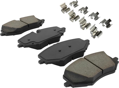 Premium Ceramic Front Brake Pads Compatible - Image 2