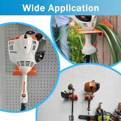 Weedeater Hanger Wall Mount Garage Organizer Trimmer Rack - Image 3