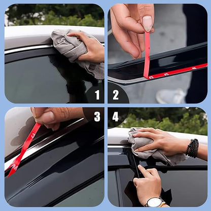 Window Visor Rain Guard Compatible - Image 7