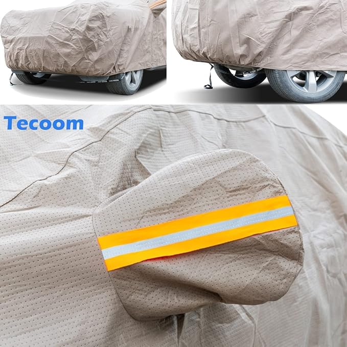 Tecoom Thick Shell Super Breathable Waterproof Windproof Snow Sun Rain UV - Image 4