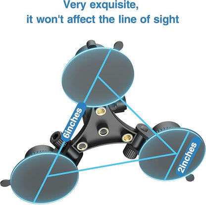 Radar Detector Mount, Triangular Suction Cup Mount, Windshield Radar Detector - Image 5
