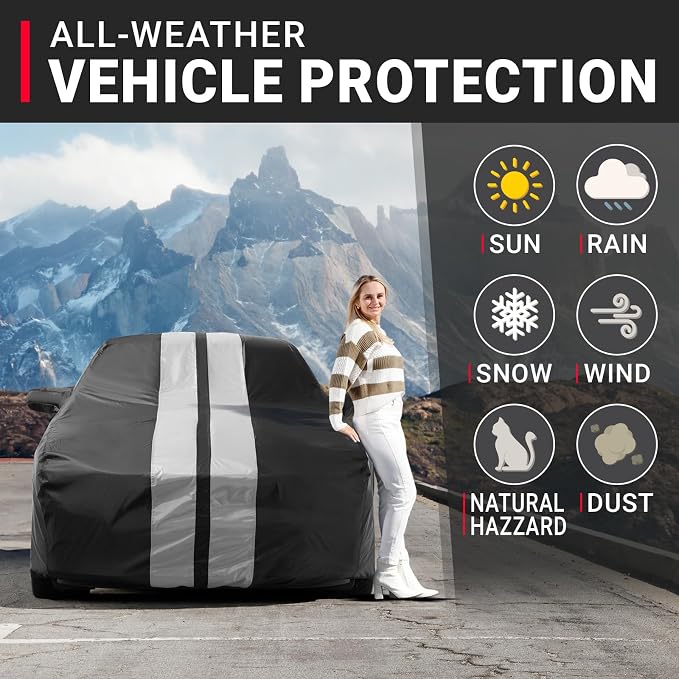 iCarCover Custom Car Cover for Buick Century Sedan, Coupe Waterproof - Image 2