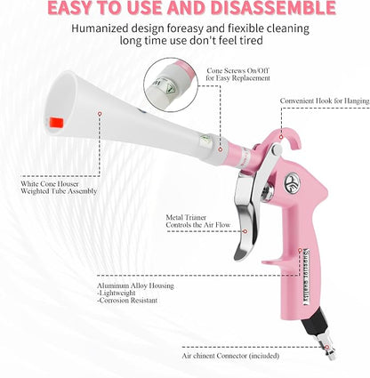 Tornado Dry Cleaning Gun Detailing Interior Dryer Air Blow Gun High Pressure - Image 6