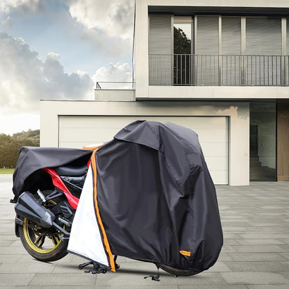 Motorcycle Cover, Waterproof Zipper Outdoor Cover - Image 8