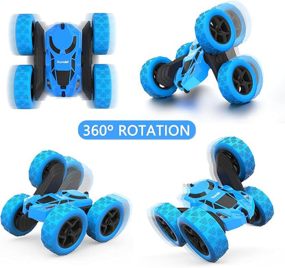 Remote Control Car Double Sided 360°Rotating 4WD RC Cars - Image 2