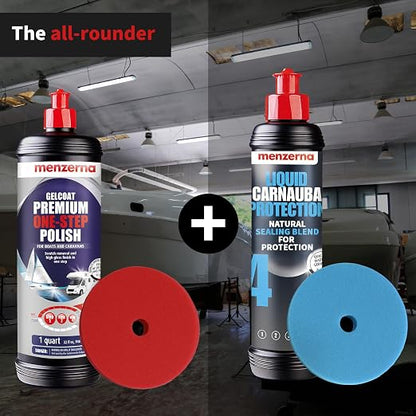 menzerna "Premium One Step Gelcoat Polish" 32oz I Marine Compound to Remove - Image 7