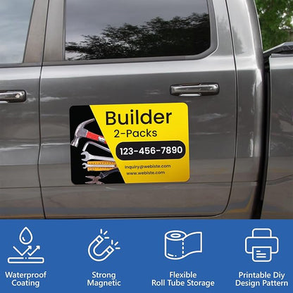 Custom Car Magnet Signs for Businesses 2 pk - Image 6