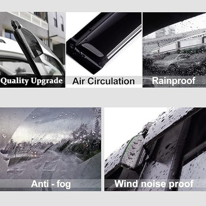 92328 Original Side Window Wind Deflector, Window Visor fit - Image 2