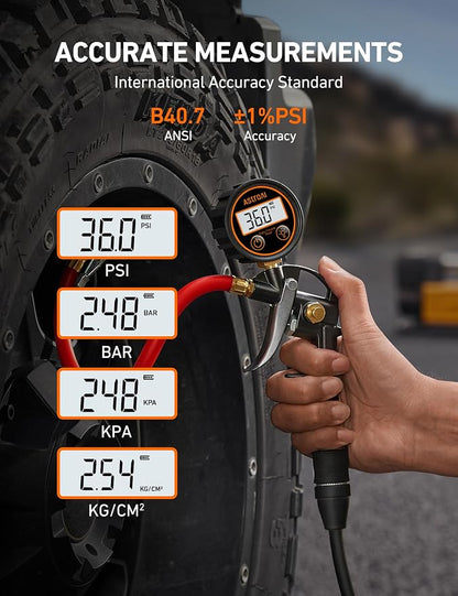 AstroAI T1 Digital Tire Pressure Gauge - Image 3