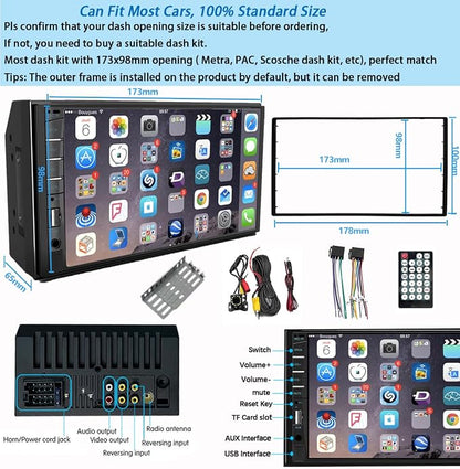 Naifay Car Stereo Double Din Radio - Image 5